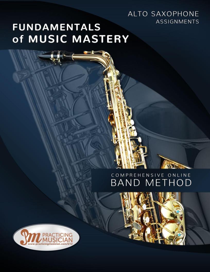 Fundamentals of Music Mastery - Alto Saxophone